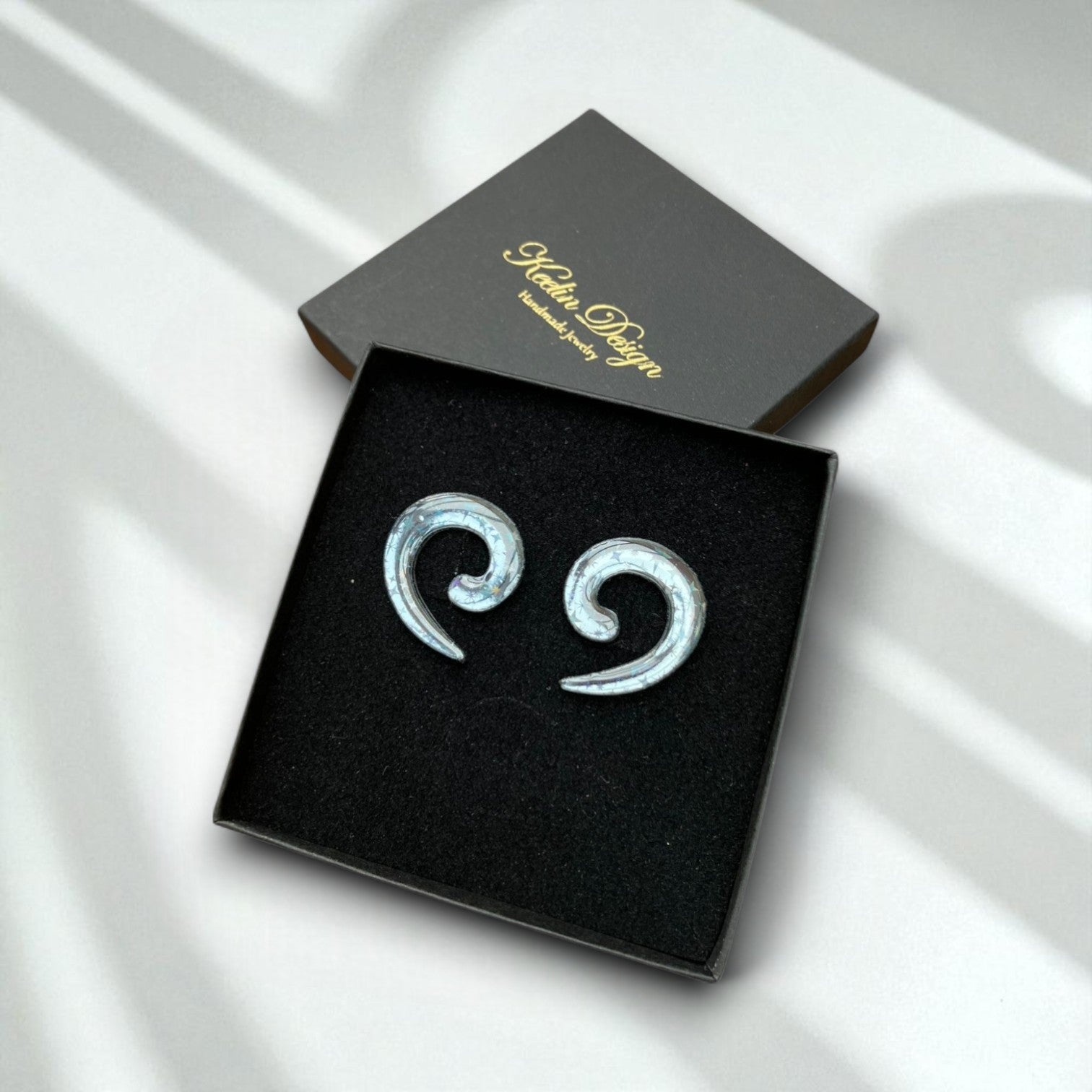 Celeste - Holografische Statement Oorstekers - Midi-0