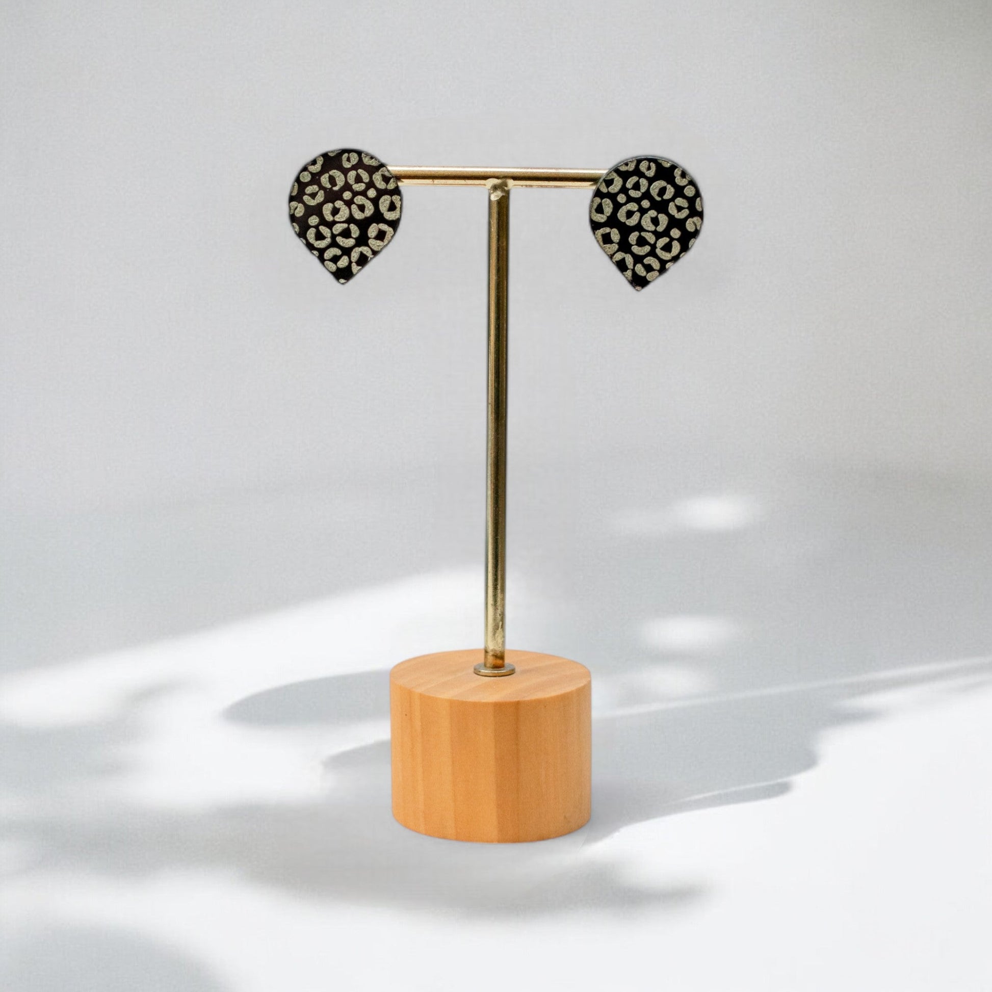 Lena Leopard Oorbellen - Midi-0