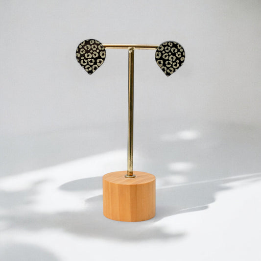 Lena Leopard Oorbellen - Midi-0