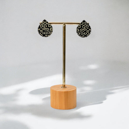 Vera Leopard Oorbellen - Midi-0