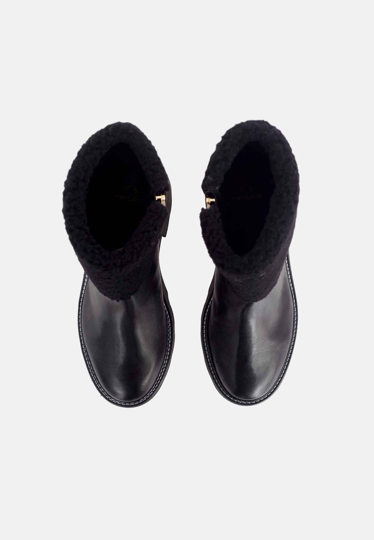 Mangará Andira Ankle Boots - Stylish Shearling Detail-2