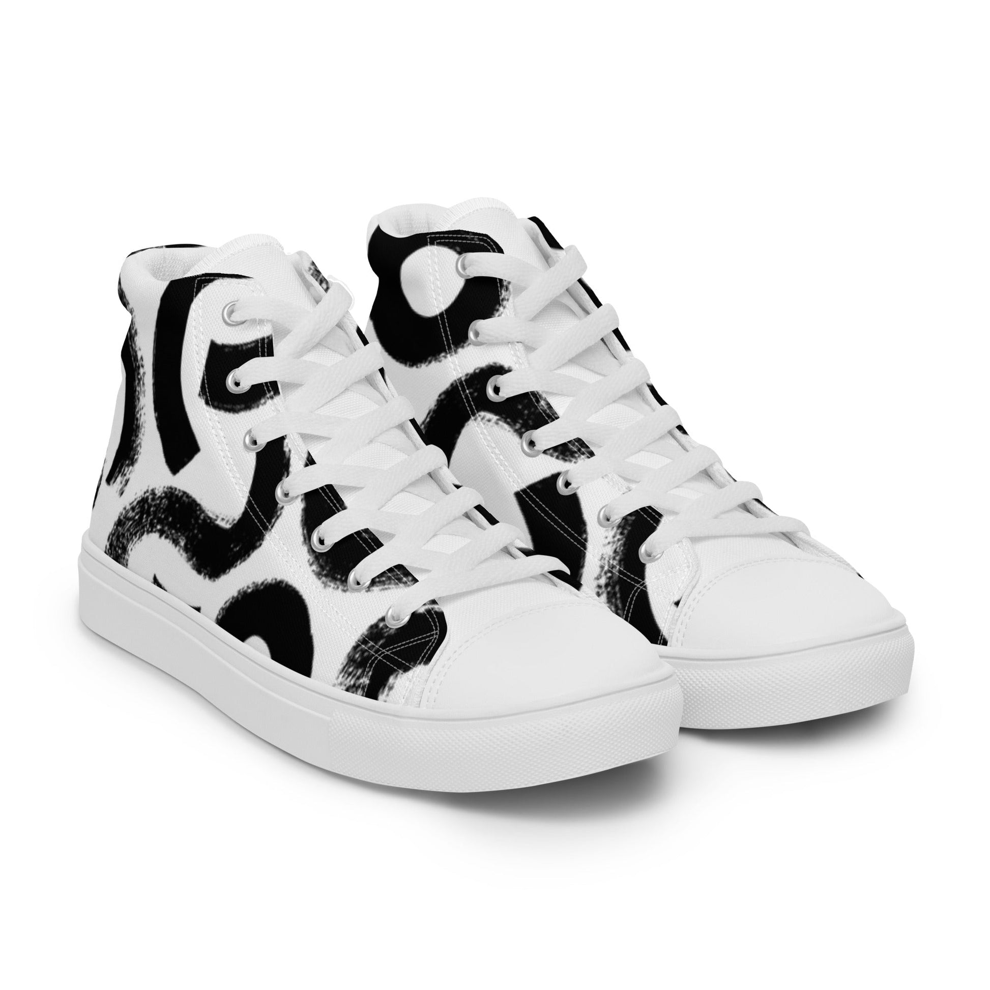 Men’s high top canvas shoes - BALABALA WEAR