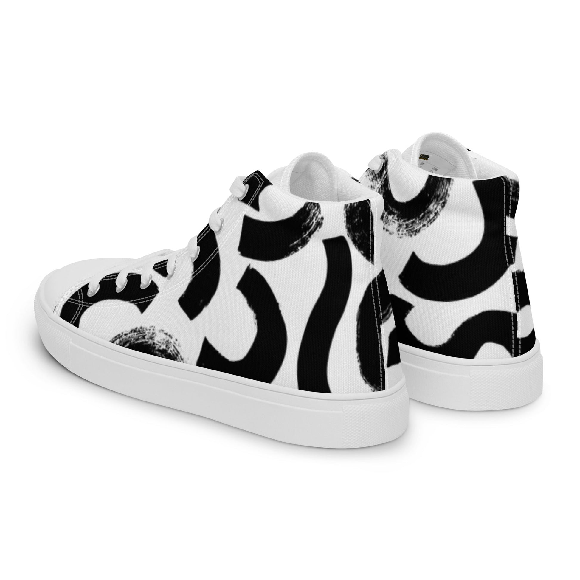 Men’s high top canvas shoes - BALABALA WEAR