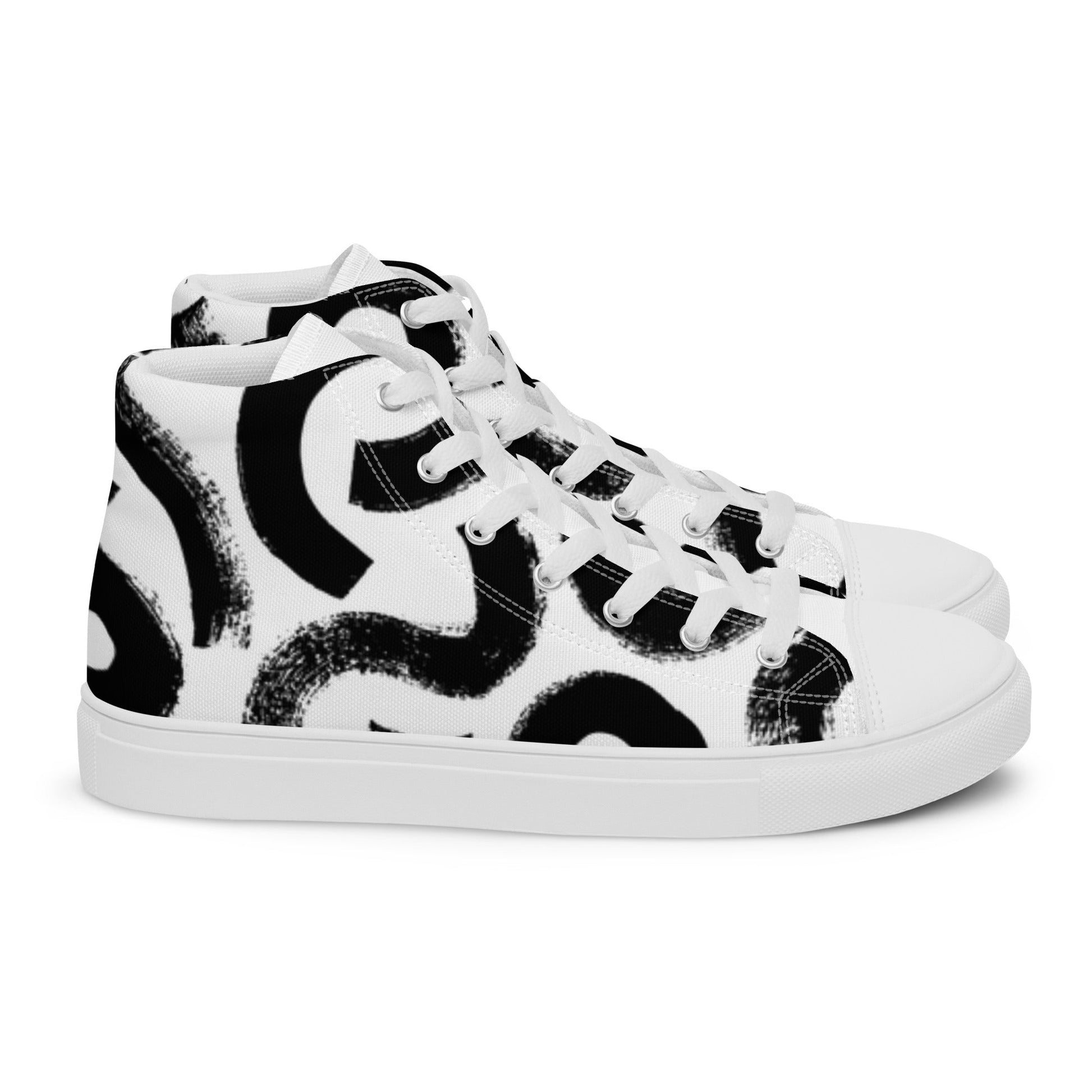 Men’s high top canvas shoes - BALABALA WEAR