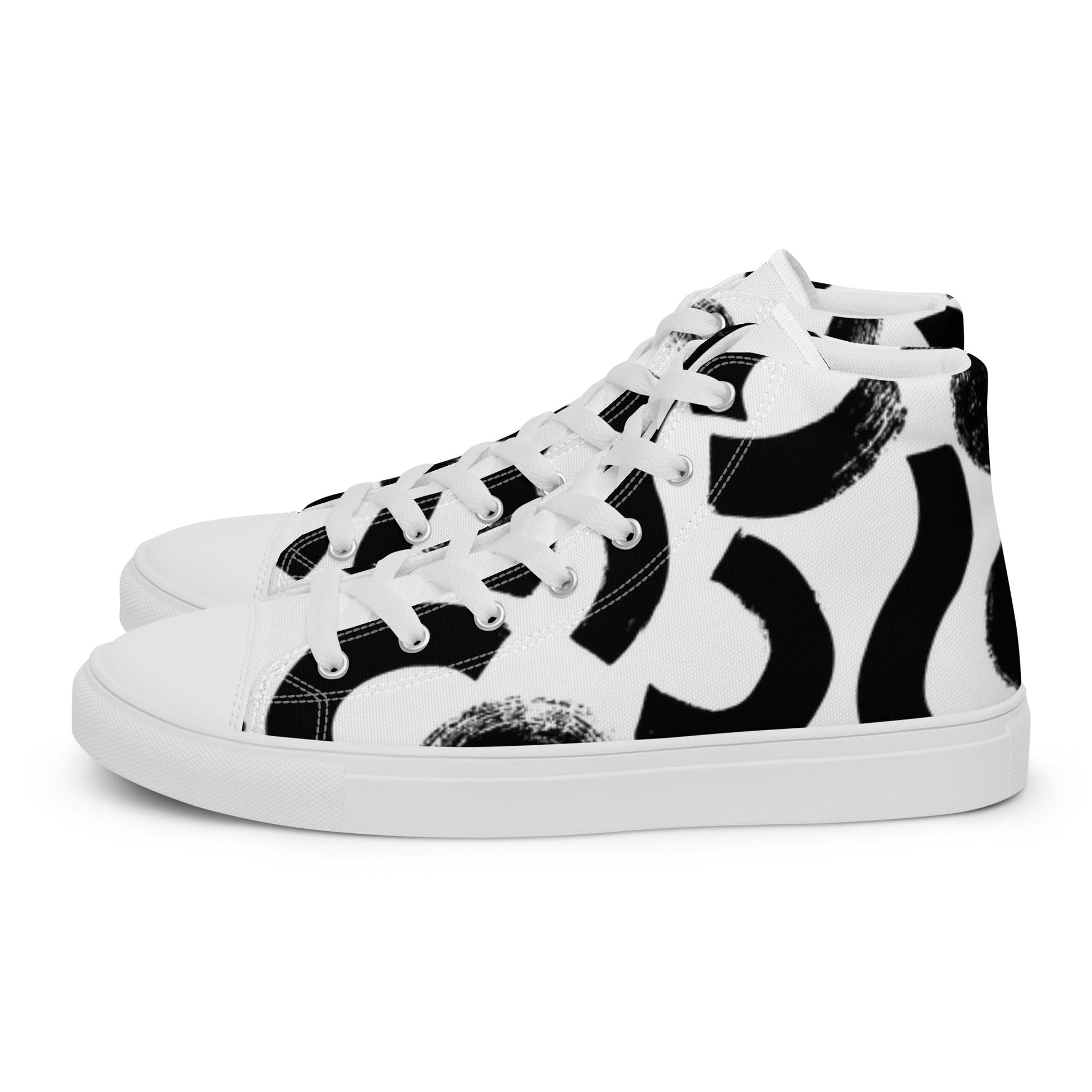 Men’s high top canvas shoes - BALABALA WEAR