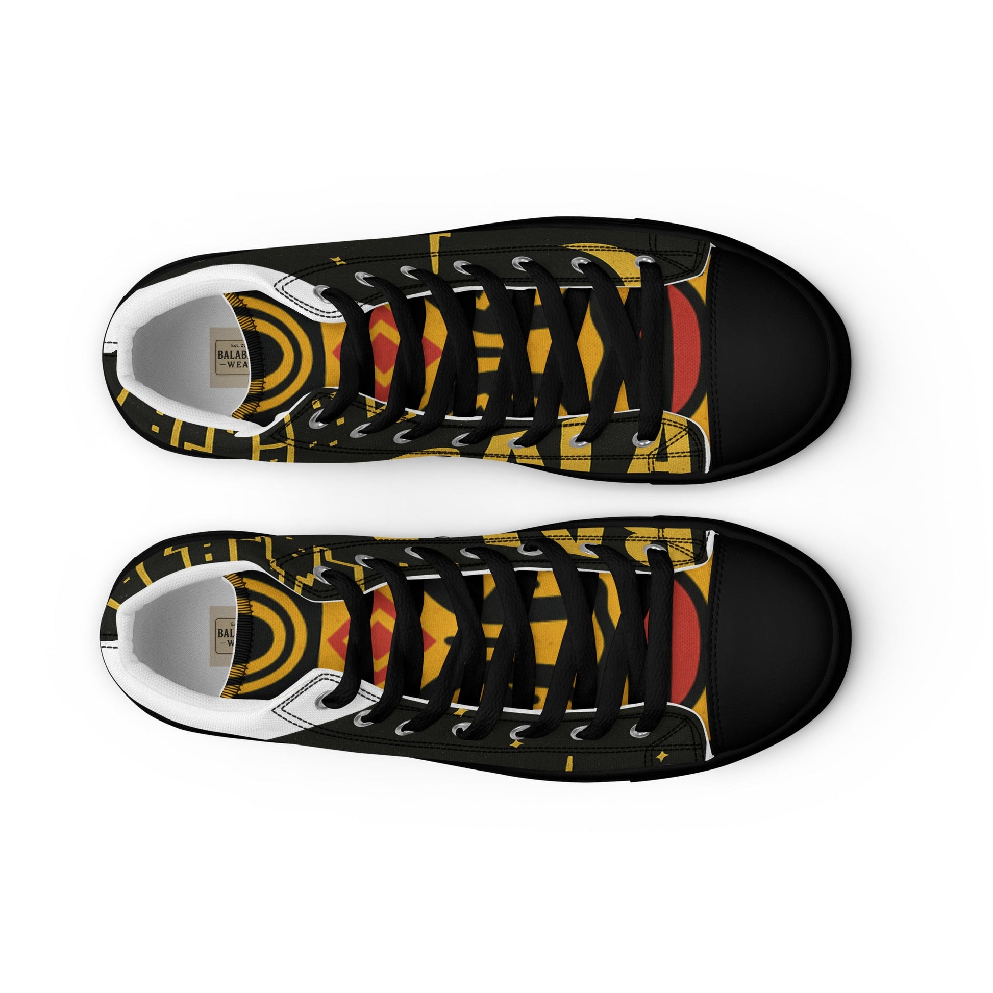 Men’s high top canvas shoes - BALABALA WEAR