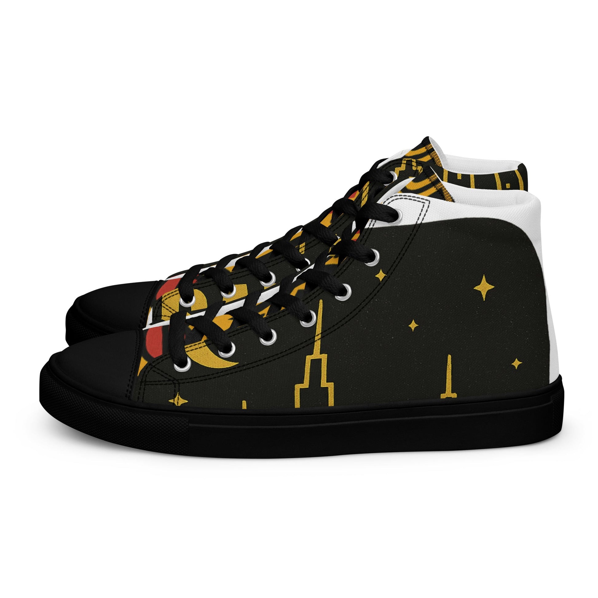 Men’s high top canvas shoes - BALABALA WEAR