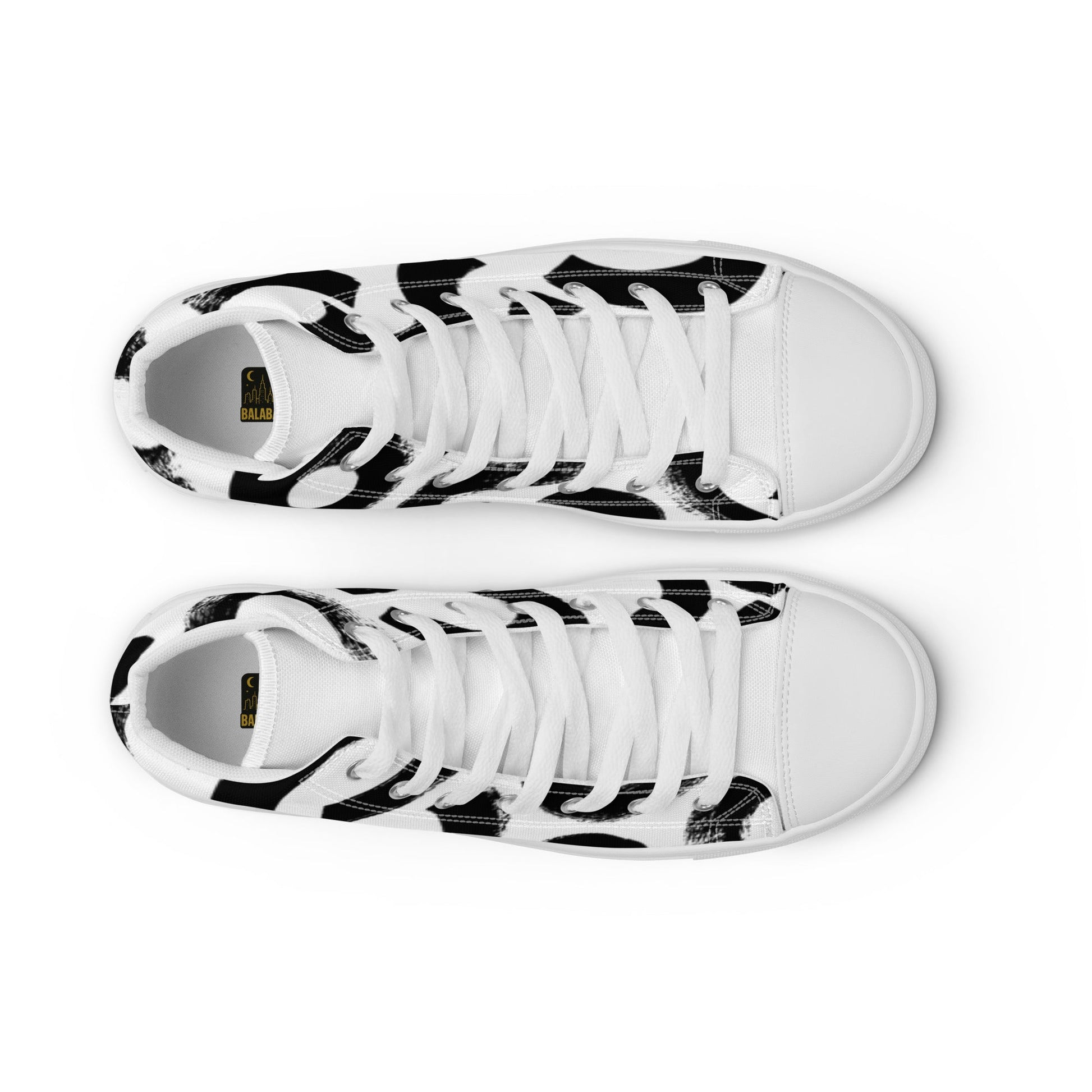 Men’s high top canvas shoes - BALABALA WEAR