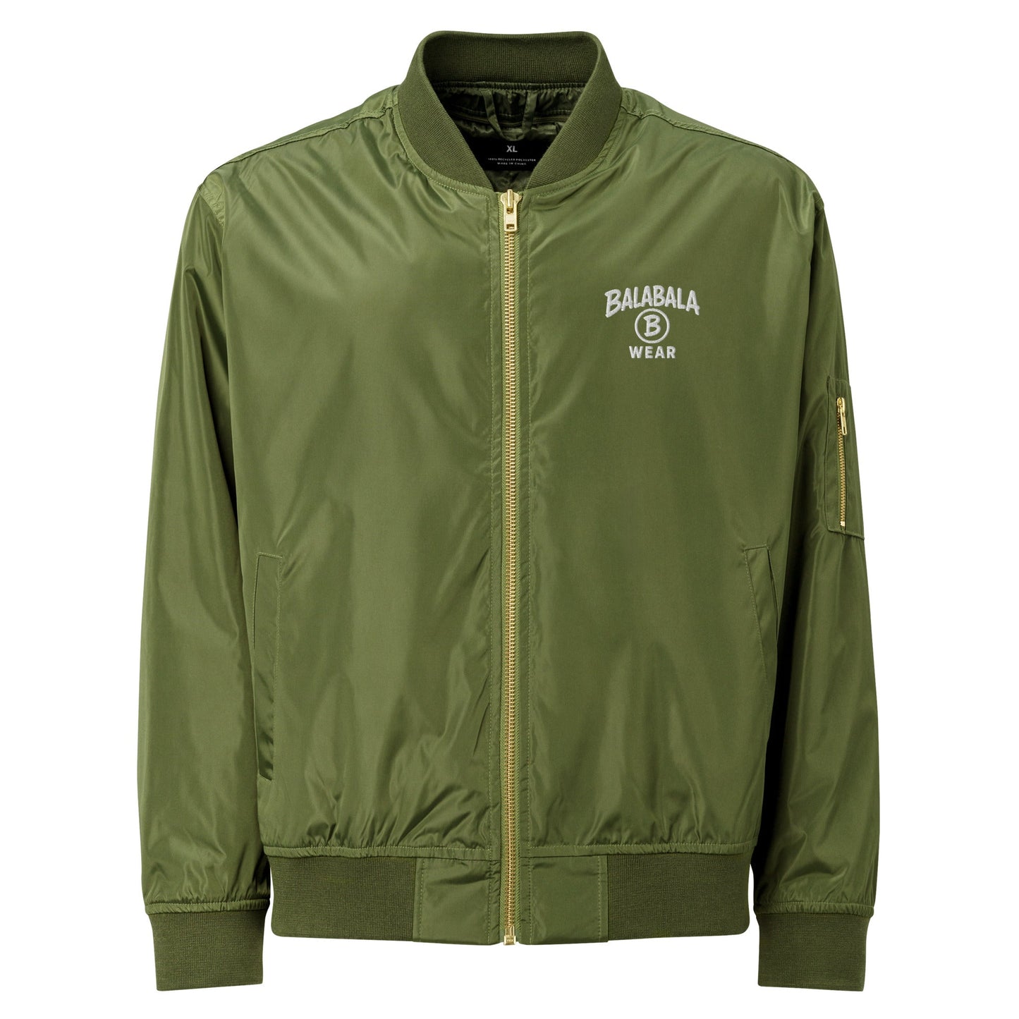 Premium recycled bomber jacket - BALABALA WEAR