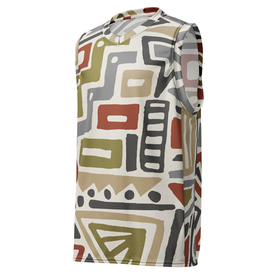 Recycled unisex basketball jersey - BALABALA WEAR