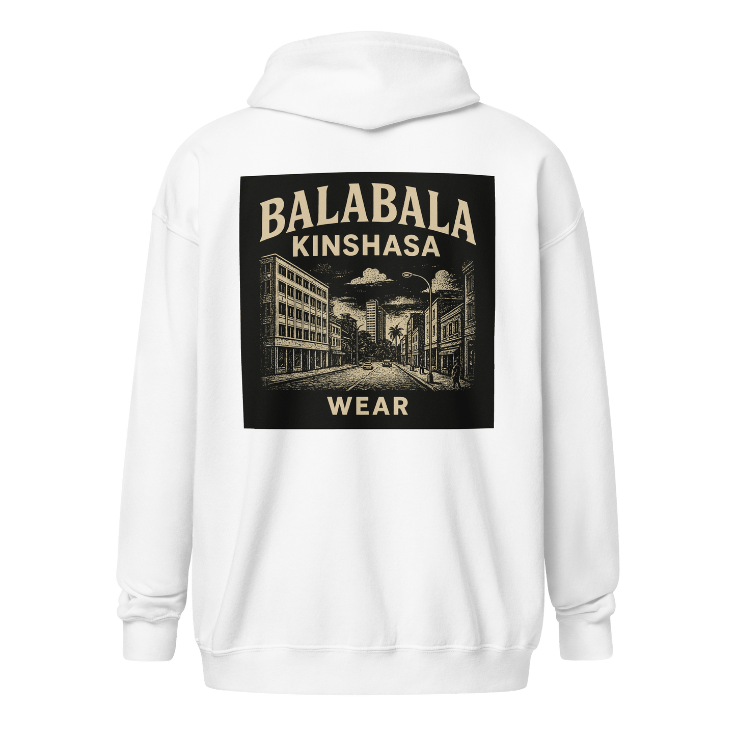 Unisex heavy blend zip hoodie - BALABALA WEAR