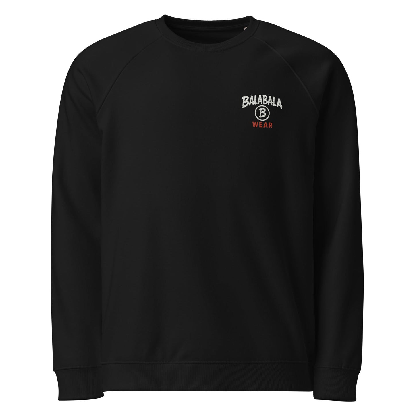 Unisex organic raglan sweatshirt - BALABALA WEAR