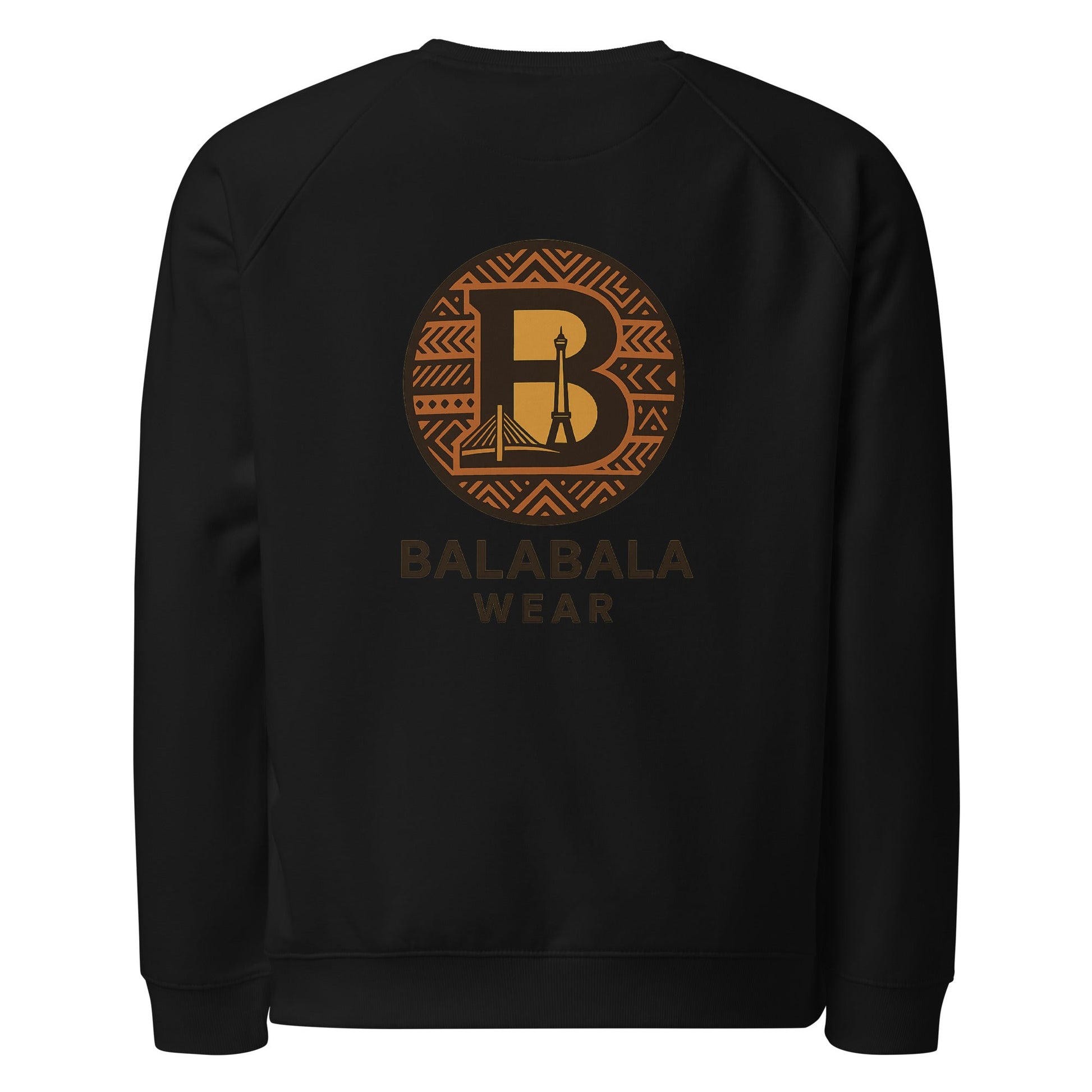 Unisex organic raglan sweatshirt - BALABALA WEAR