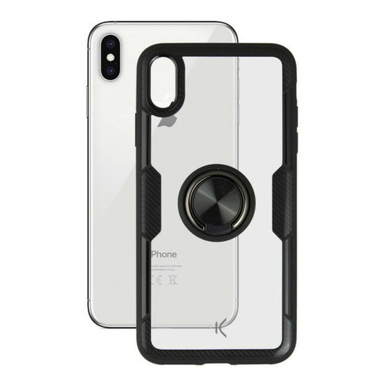 Mobile cover Iphone KSIX Transparent Iphone XS MAX-0