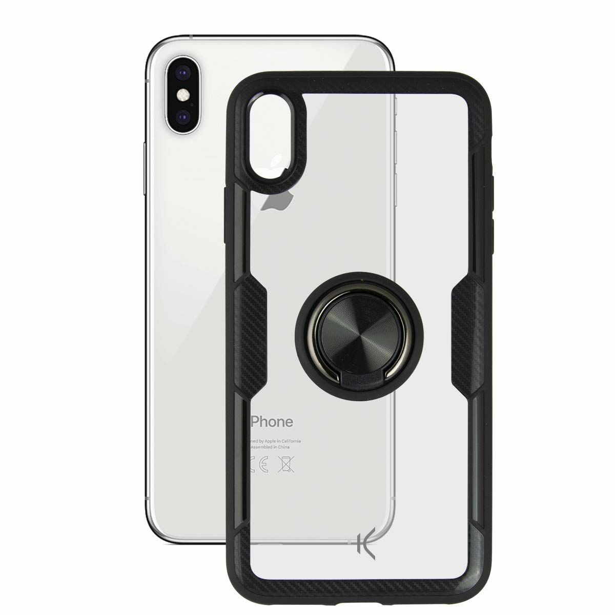 Mobile cover Iphone KSIX Transparent Iphone XS MAX-4