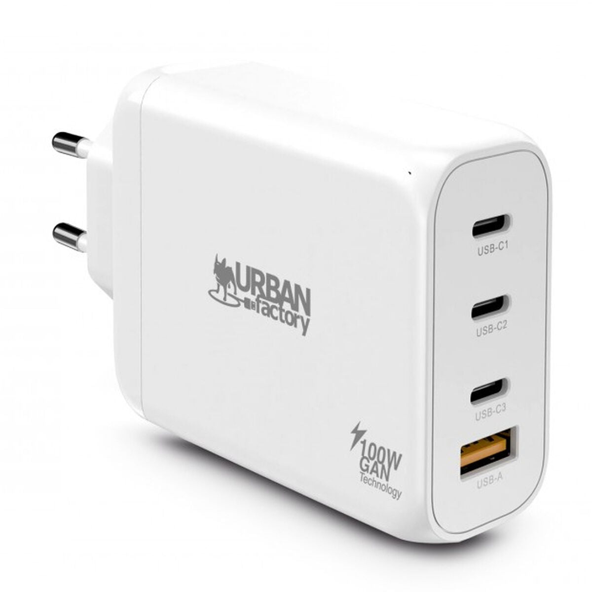 Portable charger Urban Factory GPS14UF White-0