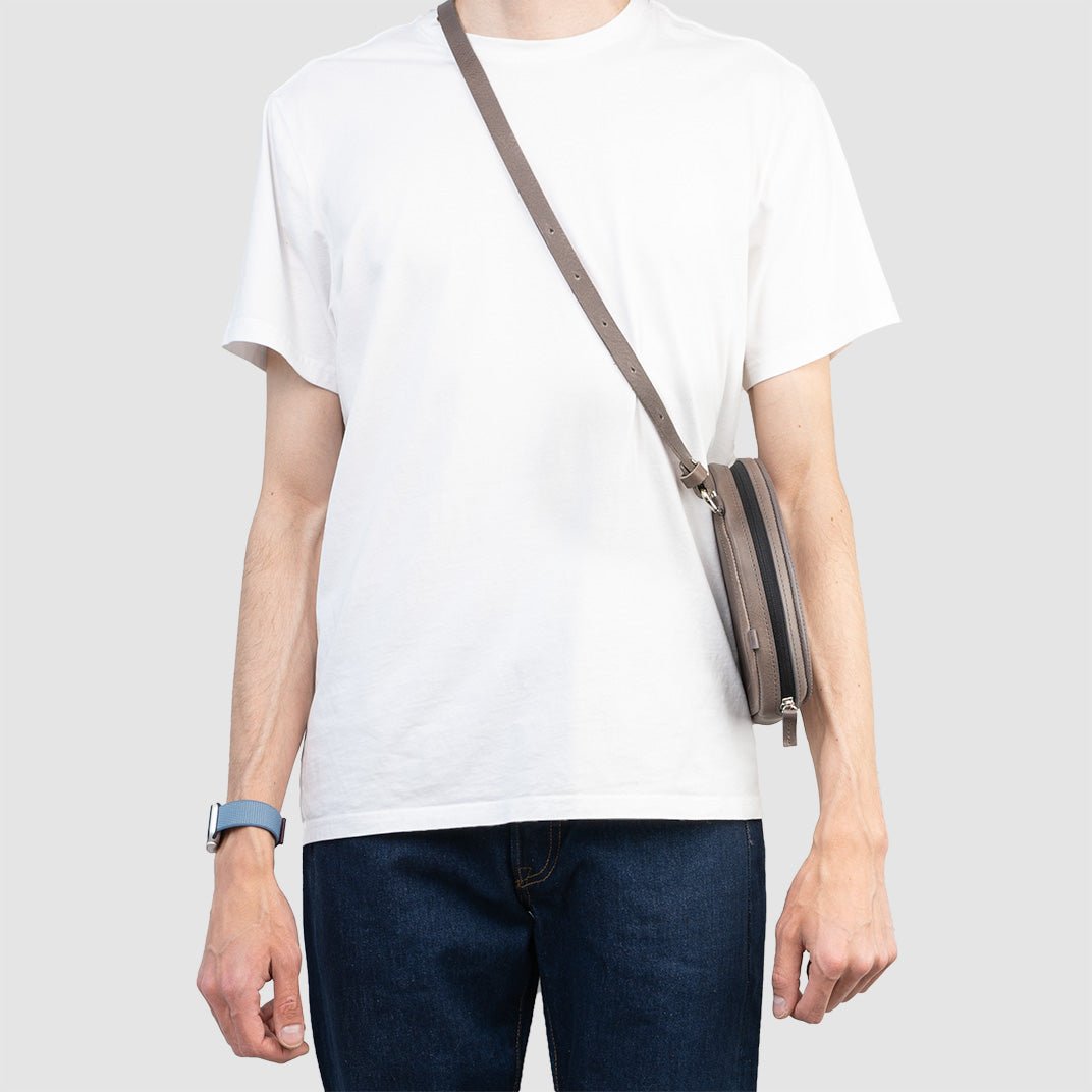 Leather Case for AirPods Max (Gray) - BALABALA WEAR