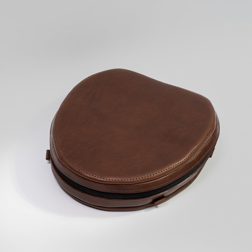 Leather Case for AirPods Max (Mahogany) - BALABALA WEAR
