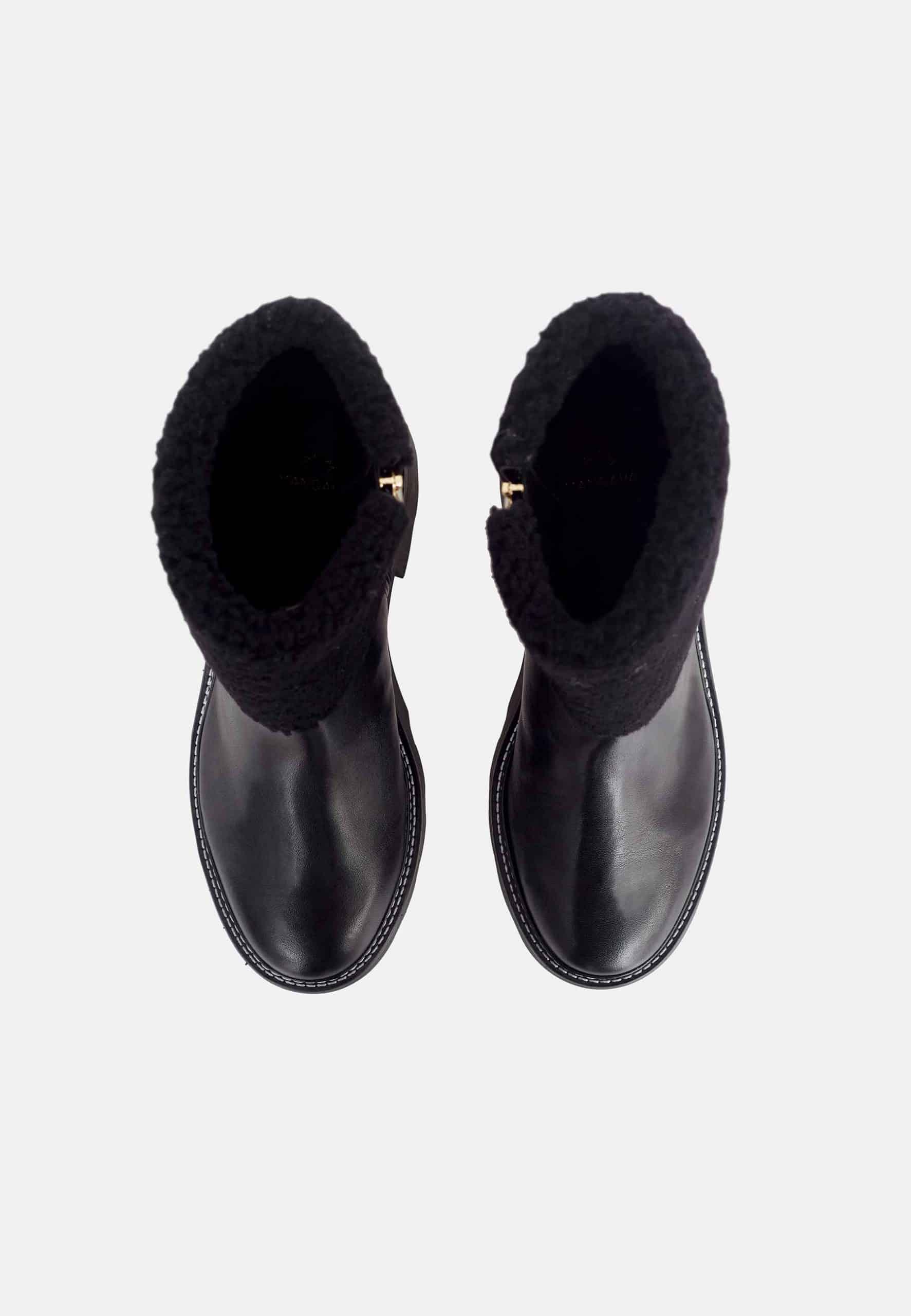 Mangará Andira Ankle Boots - Stylish Shearling Detail-2