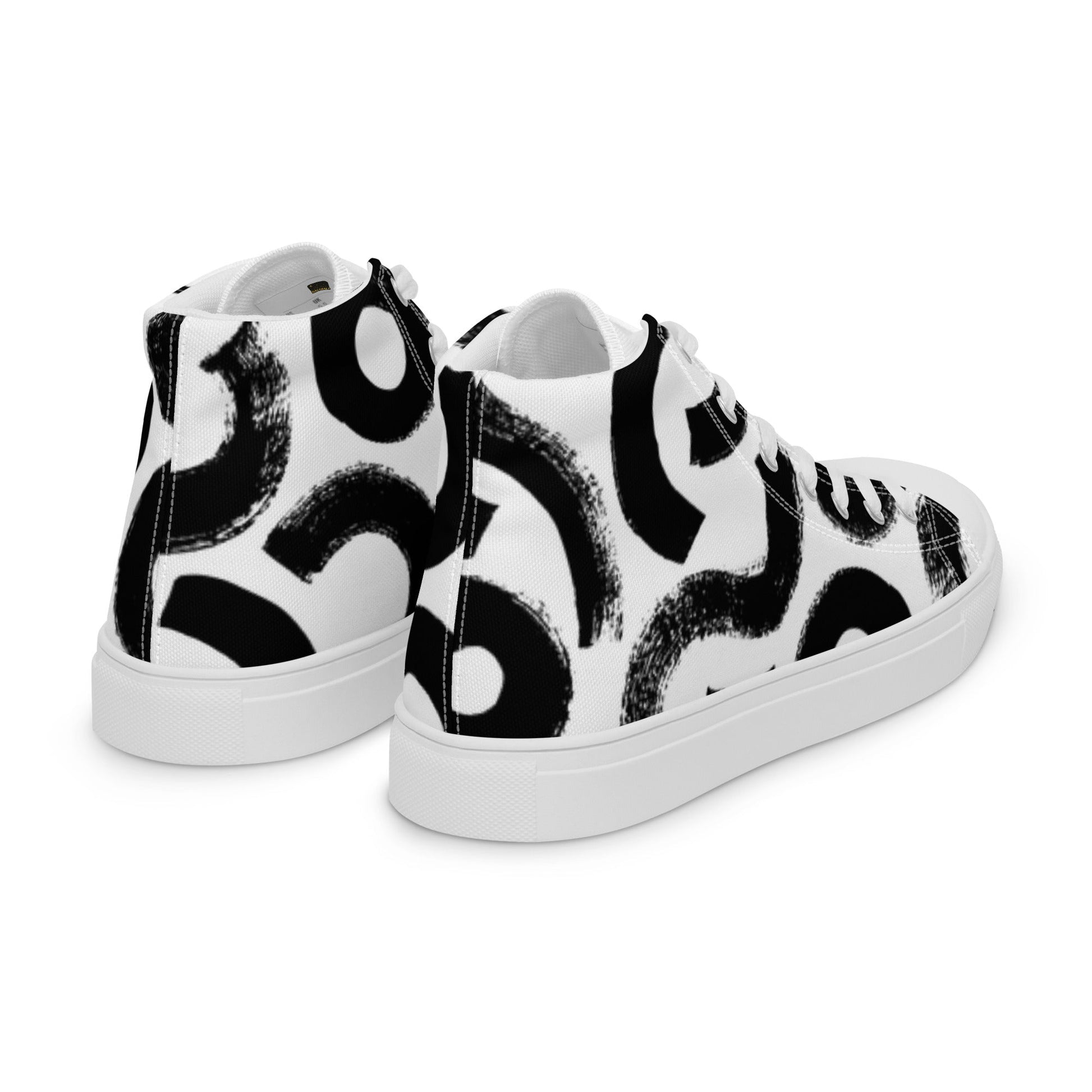 Men’s high top canvas shoes - BALABALA WEAR