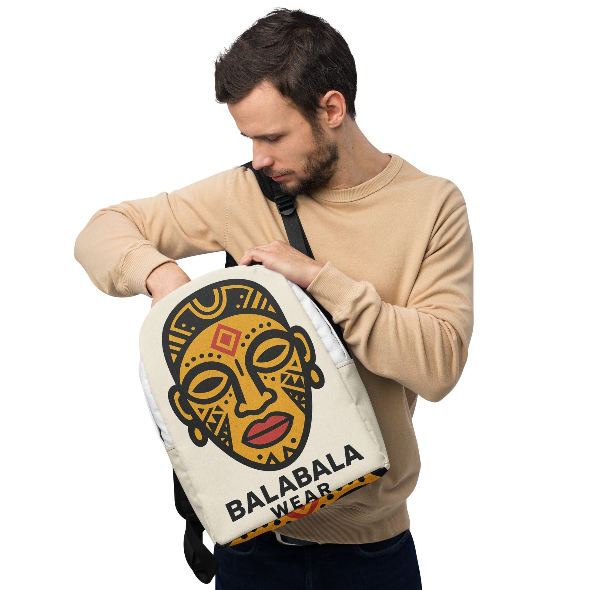Minimalist balabala masqu Backpack - BALABALA WEAR