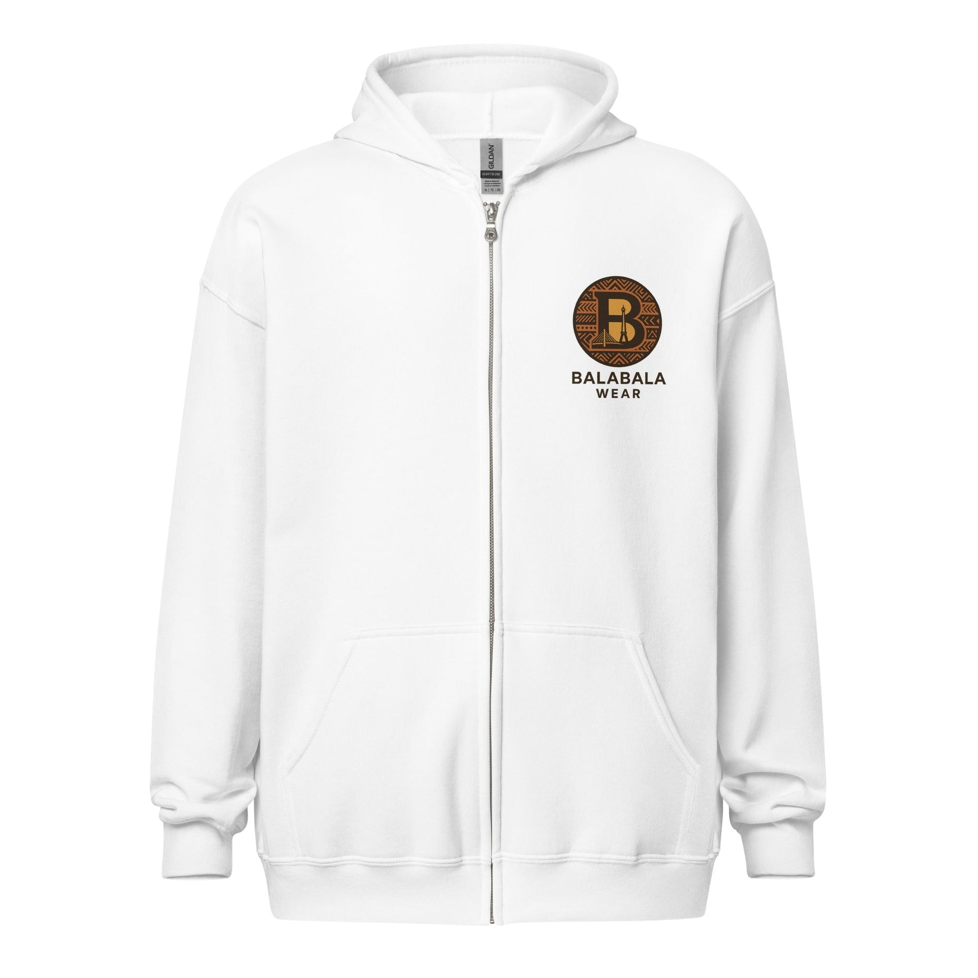 Unisex heavy blend zip hoodie - BALABALA WEAR